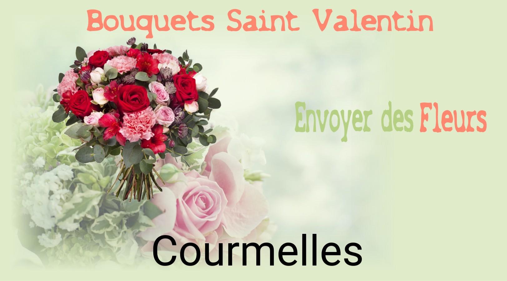 Roses de Saint-Valentin livrées à Courmelles
